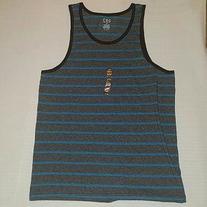 Champs striped tank top